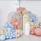 Pink and Blue Balloons Dusty Arch Kit Garland Nude for Gender Reveal Baby Shower Decorations Bear